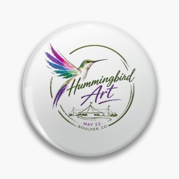 Item preview, Hummingbird Art Event May 22 Boulder CO Watercolor Design designed and sold by Combat Skies.