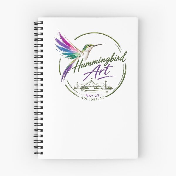 Item preview, Hummingbird Art Event May 22 Boulder CO Watercolor Design designed and sold by Combat Skies.