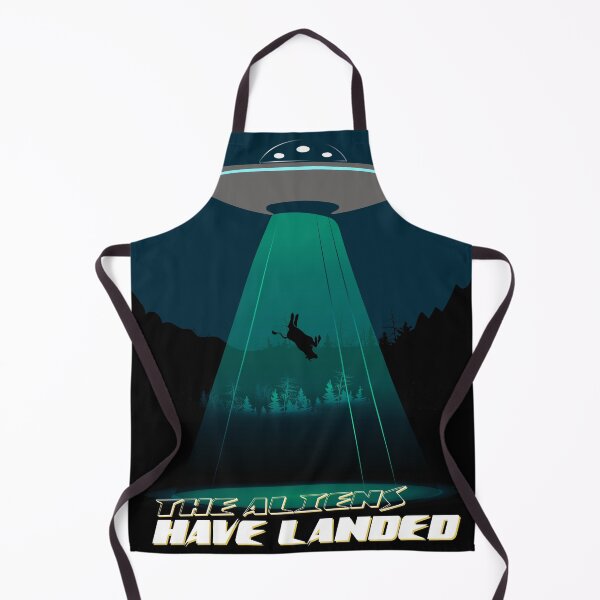 Item preview, Aliens - UFO Extraterrestrial Cow Abduction  designed and sold by Otherworldly: A Myths & Legends Store.