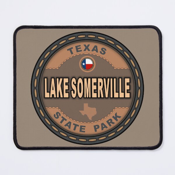 Item preview, Lake Somerville State Park Texas stitching effect designed and sold by studioss76.