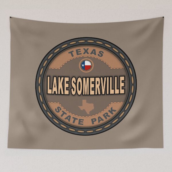 Item preview, Lake Somerville State Park Texas stitching effect designed and sold by studioss76.