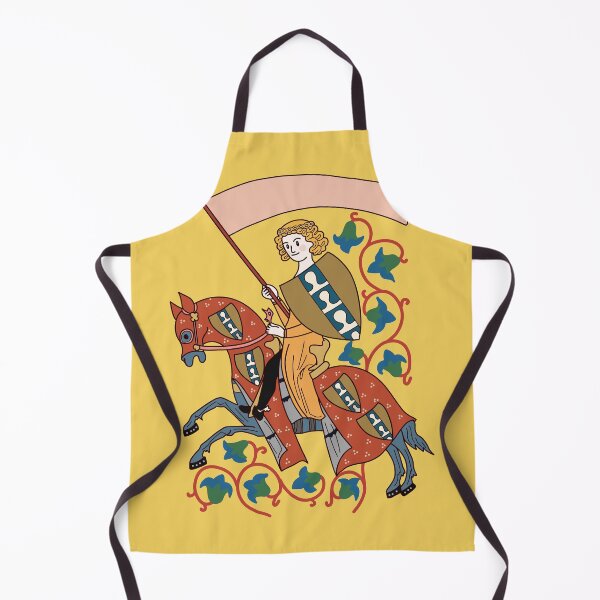 Item preview, Cute and colourful Medieval knight Illustration designed and sold by MariOyama.
