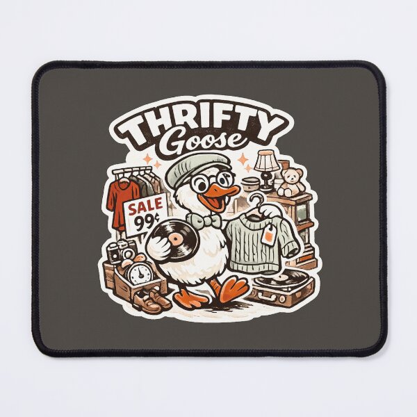 Item preview, Thrifty Goose Cartoon designed and sold by Neeshki.