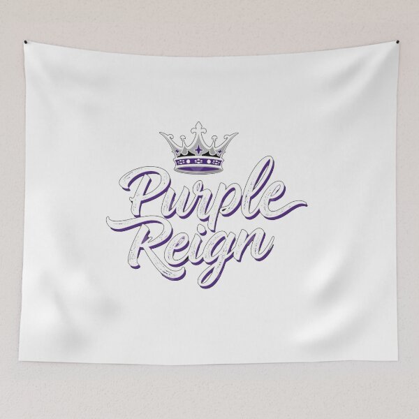 Item preview, Purple Reign logo designed and sold by PurpleReignPodcast.