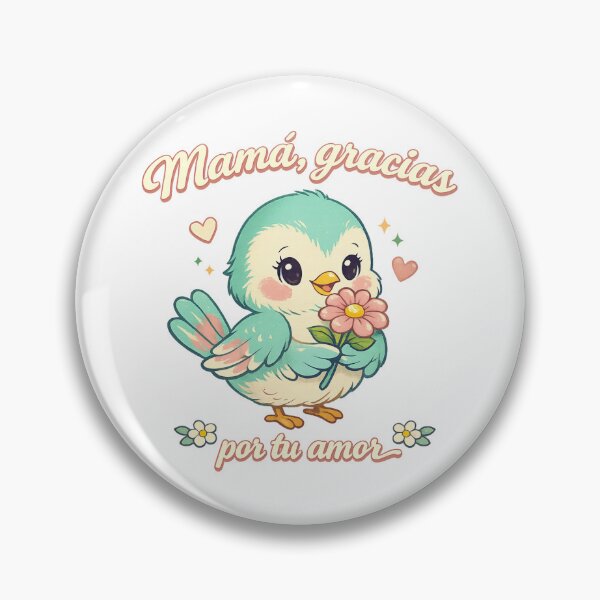 Item preview, Mamá gracias por tu amor — Bird & Flower designed and sold by LuveraxArt.