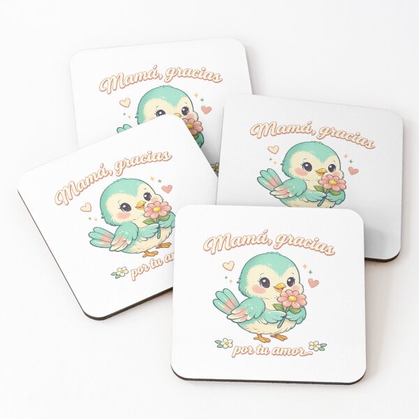Item preview, Mamá gracias por tu amor — Bird & Flower designed and sold by LuveraxArt.