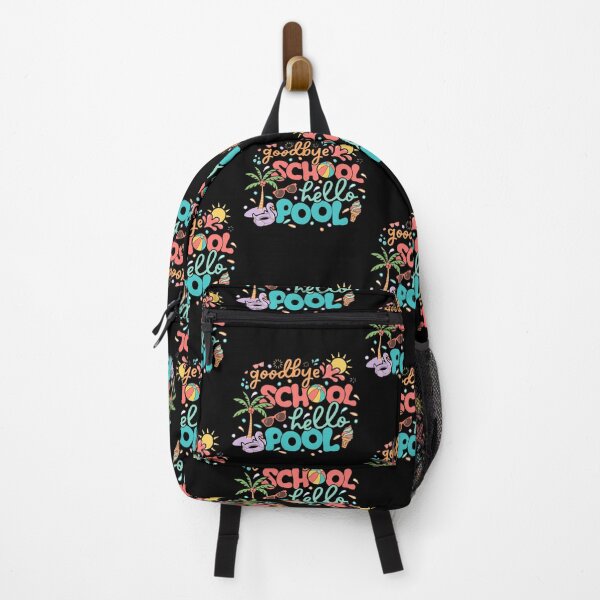 Item preview, Goodbye School Hello Pool Retro Last Day of School Summer Vacation designed and sold by Ali-printshop.