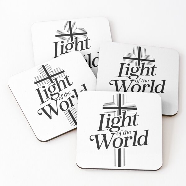 Item preview, Light Of The World Cross Christian Design designed and sold by HahaHandlesHub.