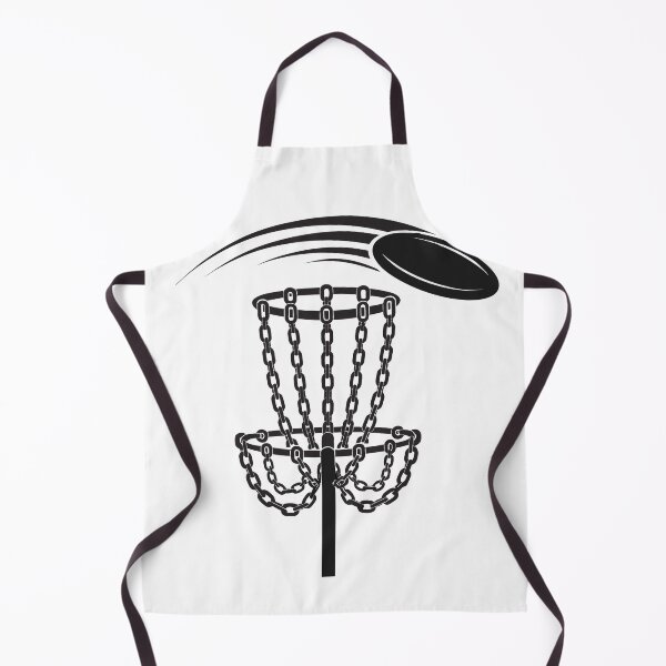 Item preview, Disc Golf Basket Chains with Flying Disc Sticker designed and sold by CutRootCo.