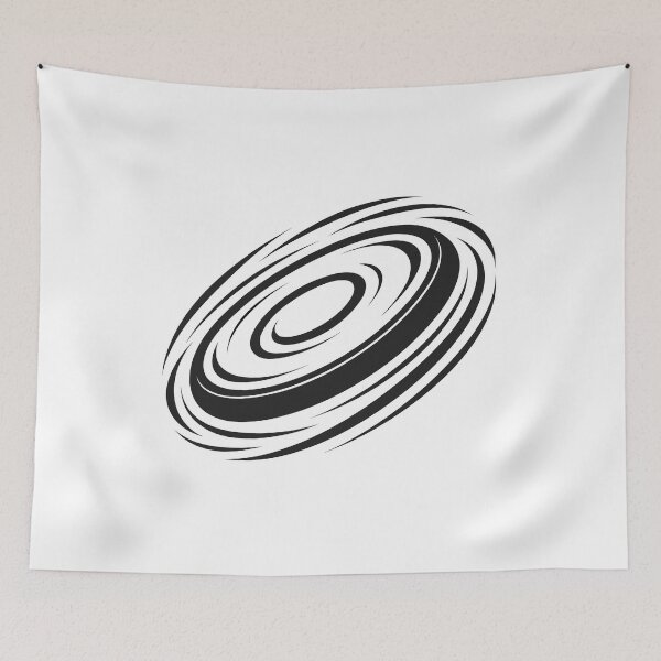 Item preview, Disc Golf Flying Disc Motion Lines Frisbee Golf Sticker designed and sold by CutRootCo.