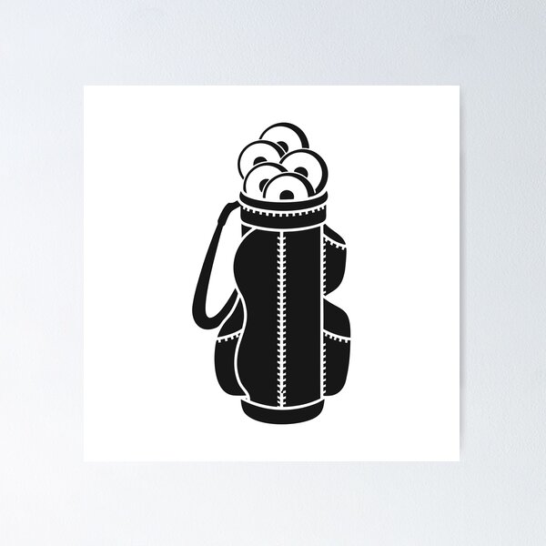 Item preview, Disc Golf Bag with Discs Frisbee Golf Equipment Sticker designed and sold by CutRootCo.
