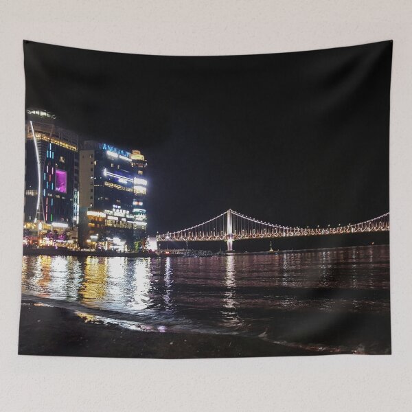 Item preview, busan nights (horizontal edition) designed and sold by calinedesign.