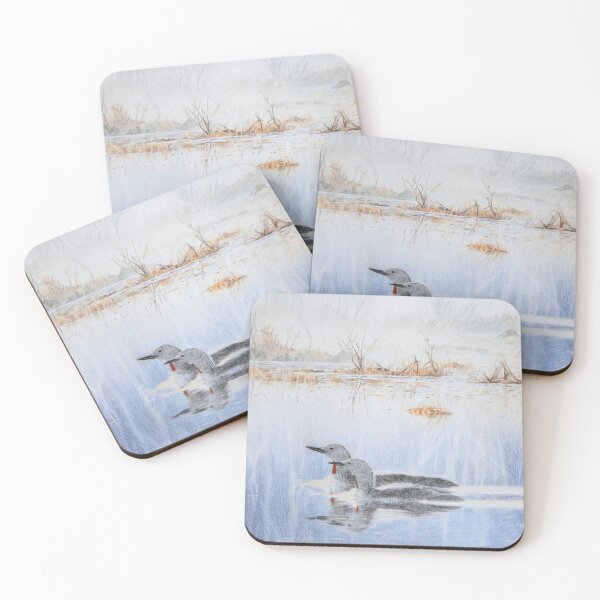 Item preview, Red-throated divers designed and sold by BeckyKidus.