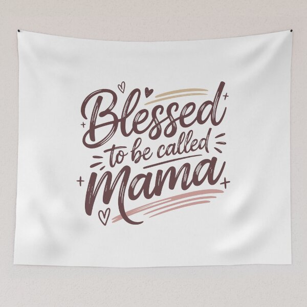 Item preview, Blessed Mama Mothers Day Shirt Design designed and sold by HahaHandlesHub.
