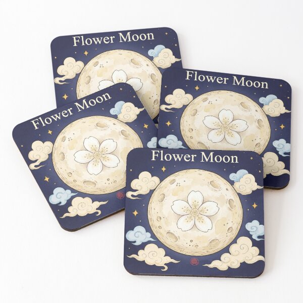 Item preview, Micro Flower Moon 2026: Bloom in Stillness designed and sold by DianaAlunaImage.