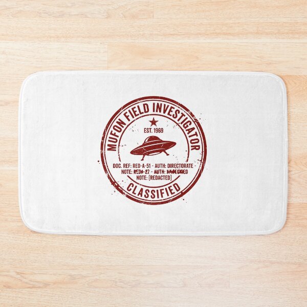 Item preview, MUFON Investigator Retro UFO Alien Research designed and sold by Krasnovaovaova.