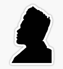 The Weeknd Silhouette Sticker