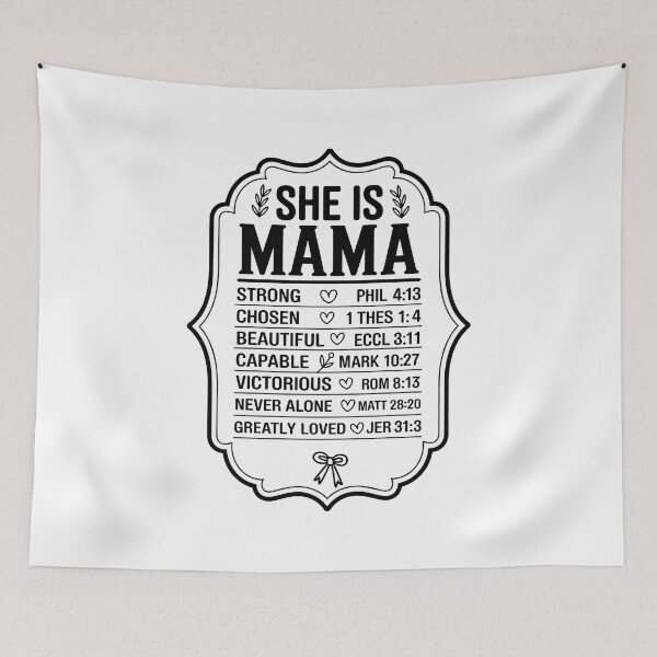 Item preview, She Is Mama Mothers Day Shirt designed and sold by HahaHandlesHub.