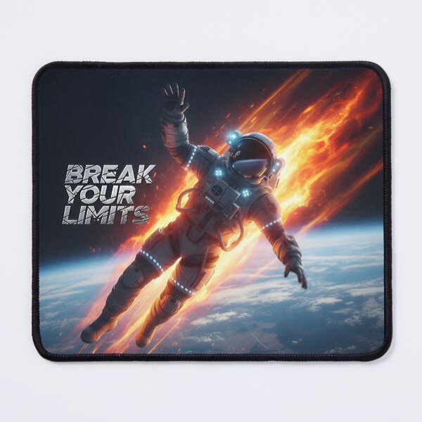 Item preview, Break Your Limits – Astronaut Motivation Design | Space Adventure & Growth Mindset designed and sold by Altair_.