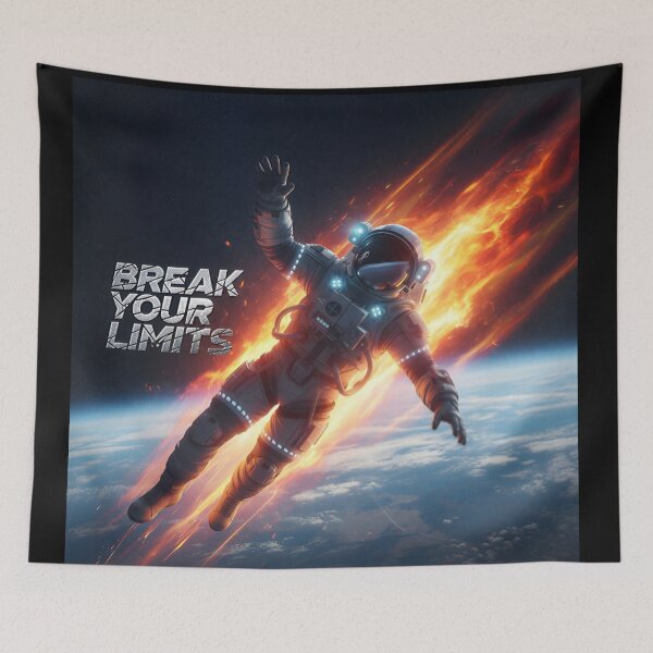 Item preview, Break Your Limits – Astronaut Motivation Design | Space Adventure & Growth Mindset designed and sold by Altair_.
