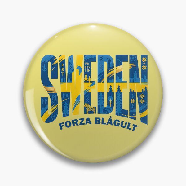 Item preview, Sweden National Team Supporter Design designed and sold by MKDSN.