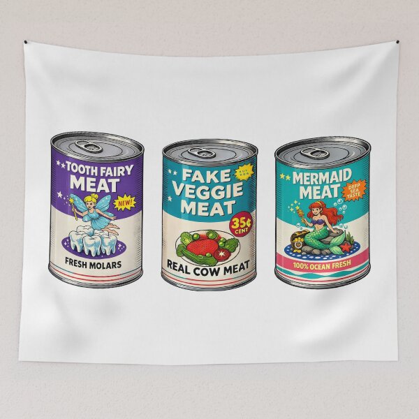 Item preview, Fantasy Meat Pop Art for your romantic dinner plans designed and sold by Gunnar Hermansen.