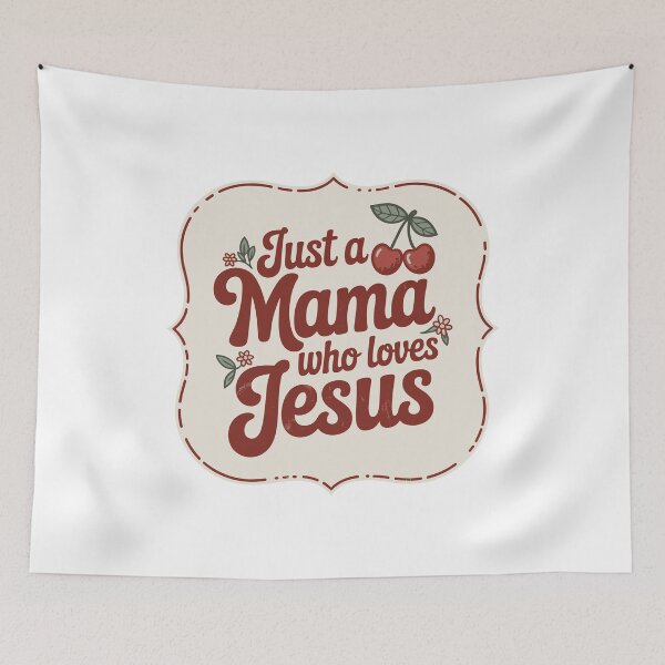 Item preview, Camiseta del Día de la Madre "Mamá ama a Jesús" designed and sold by HahaHandlesHub.