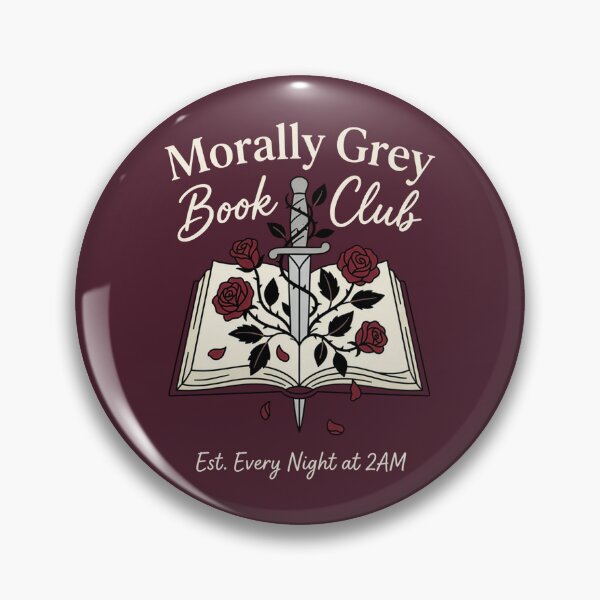 Item preview, Morally Grey Book Club designed and sold by TheFantazyForge.