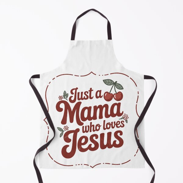 Artikelvorschau, Mama liebt Jesus – Muttertagsdesign entworfen und verkauft von HahaHandlesHub.