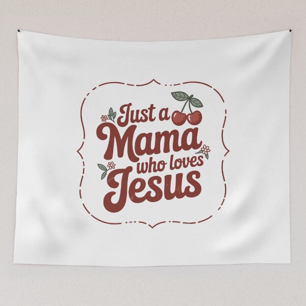 Item preview, Diseño para el Día de la Madre: Mamá ama a Jesús designed and sold by HahaHandlesHub.