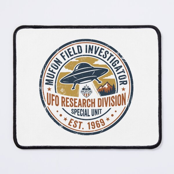 Item preview, MUFON Investigator Retro UFO Alien Research designed and sold by Krasnovaovaova.