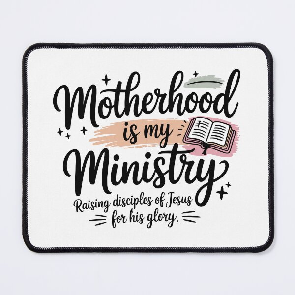 Item preview, Motherhood Ministry Mothers Day Shirt Design designed and sold by HahaHandlesHub.