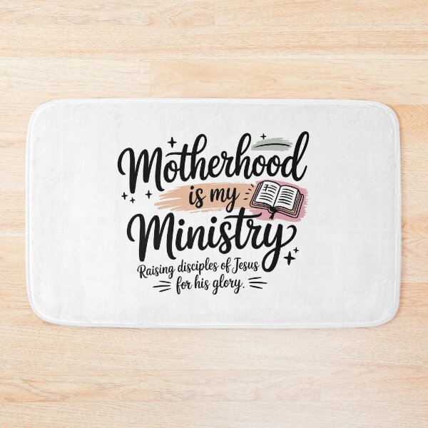 Item preview, Motherhood Ministry Mothers Day Shirt Design designed and sold by HahaHandlesHub.