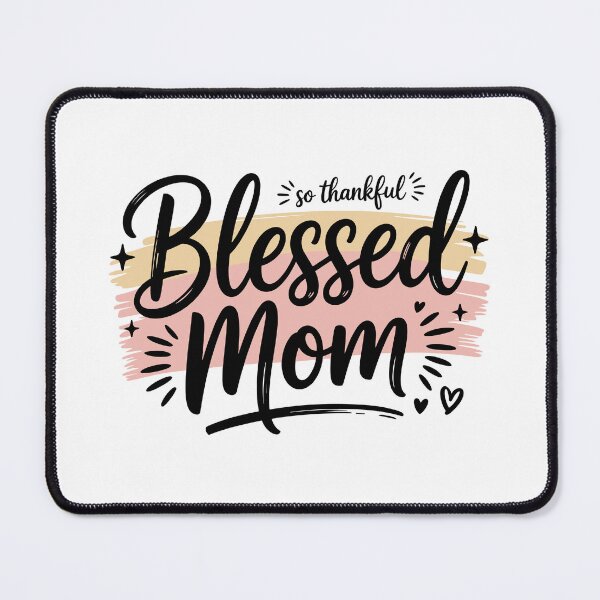 Item preview, Blessed Mom Mothers Day Shirt Design designed and sold by HahaHandlesHub.