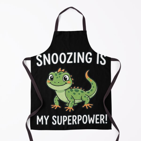 Item preview, Snoozing Is My Superpower Funny Lizard Gecko Cute Reptile Lover designed and sold by Owcomm.