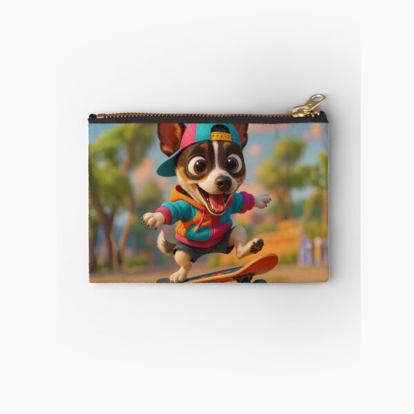 Item preview, Skater Toy Fox Terrier designed and sold by Sillytoe.