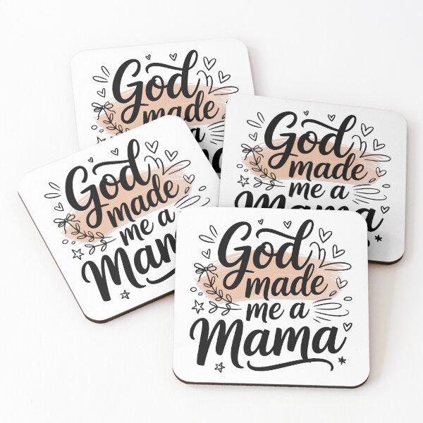 Item preview, God Made Me Mama Mothers Day Shirt designed and sold by HahaHandlesHub.