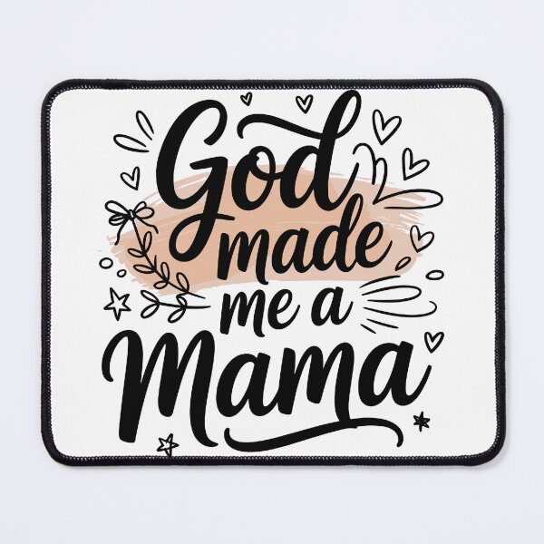 Item preview, God Made Me Mama Mothers Day Shirt designed and sold by HahaHandlesHub.