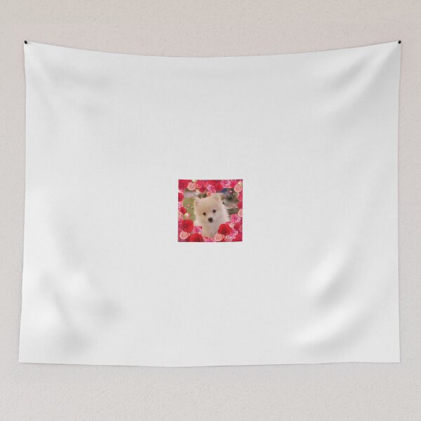 Item preview, Dog sticker, cute dog, pomeranian, dog lover, kawaii sticker, puppy designed and sold by Cocohappysmiles.