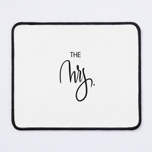 Item preview, The Mrs. Hand Lettering Modern Calligraphy - Bride Wedding Newlyweds designed and sold by breezecrafty23.