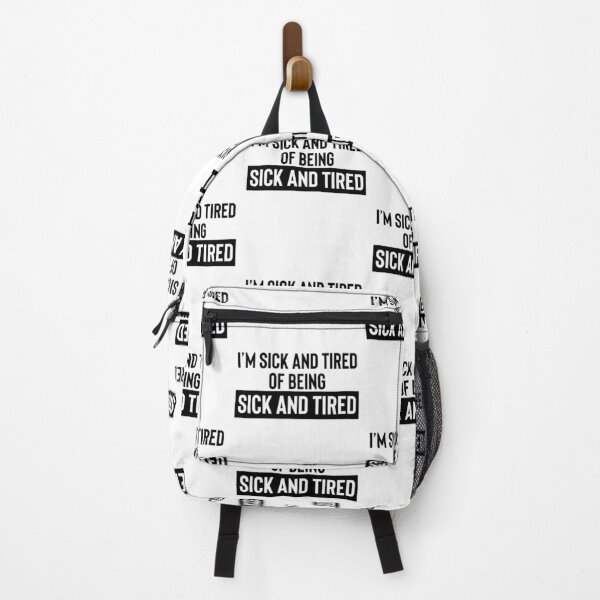 Item preview, I'm Sick and Tired of Being Sick and Tired Funny Relatable Burnout designed and sold by Ali-printshop.