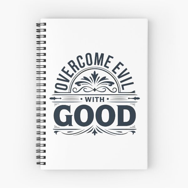 Item preview, Overcome Evil With Good Vintage Design designed and sold by HahaHandlesHub.