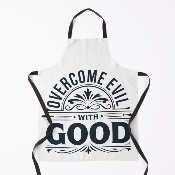 Item preview, Overcome Evil With Good Vintage Design designed and sold by HahaHandlesHub.