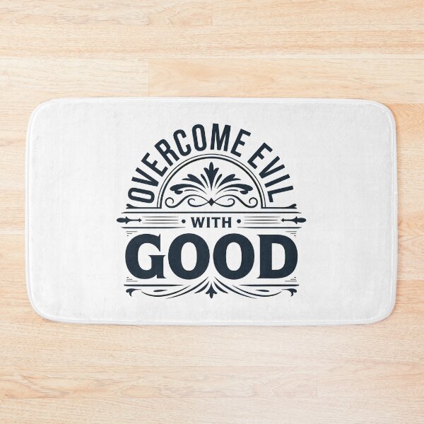 Item preview, Overcome Evil With Good Vintage Design designed and sold by HahaHandlesHub.
