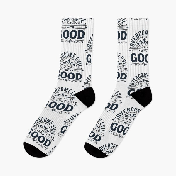 Item preview, Overcome Evil With Good Vintage Design designed and sold by HahaHandlesHub.