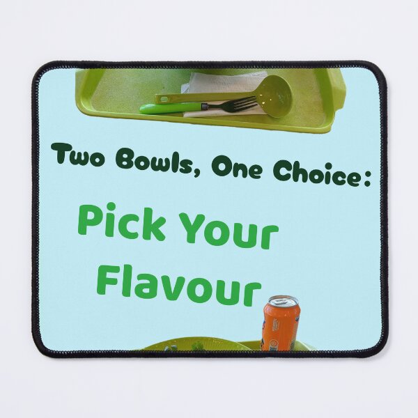 Item preview, Two Bowls, One Choice: Pick Your Flavour designed and sold by Sibyl-Arts.