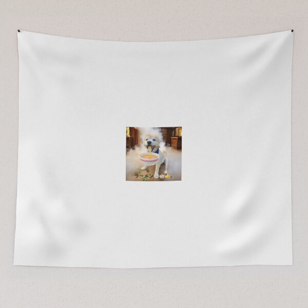 Item preview, Dog eating ramen sticker, ramen, Japanese ramen, dog,  designed and sold by Cocohappysmiles.