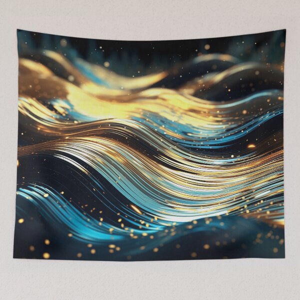 Item preview, Abstract Fantasy Waves Swirling In The Night Sky  designed and sold by DEC02.
