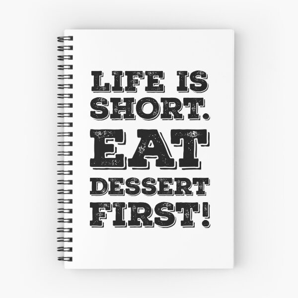 Item preview, Life is short. Eat dessert first! Optimism clever designed and sold by Helen-Storm.