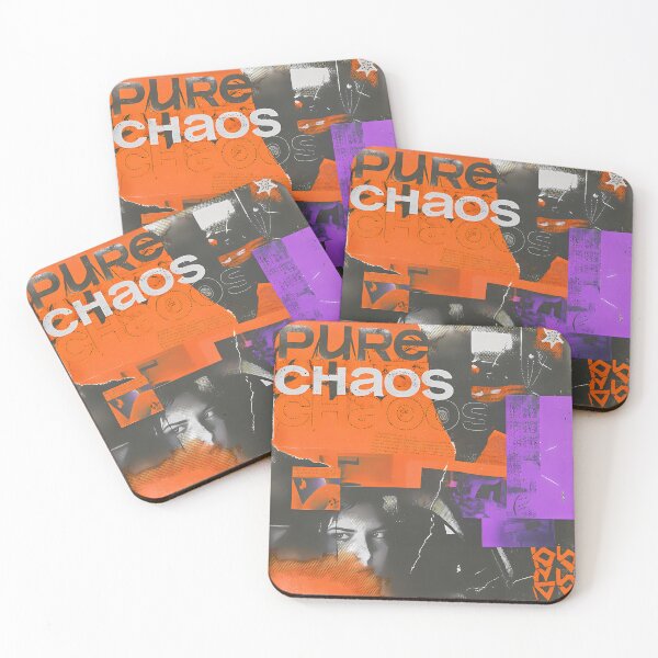 Item preview, Pure Chaos Vintage Collage Typography Collection Design designed and sold by ART ATTACK ZONE.